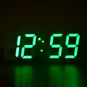 3D LED Digital Wall Clock