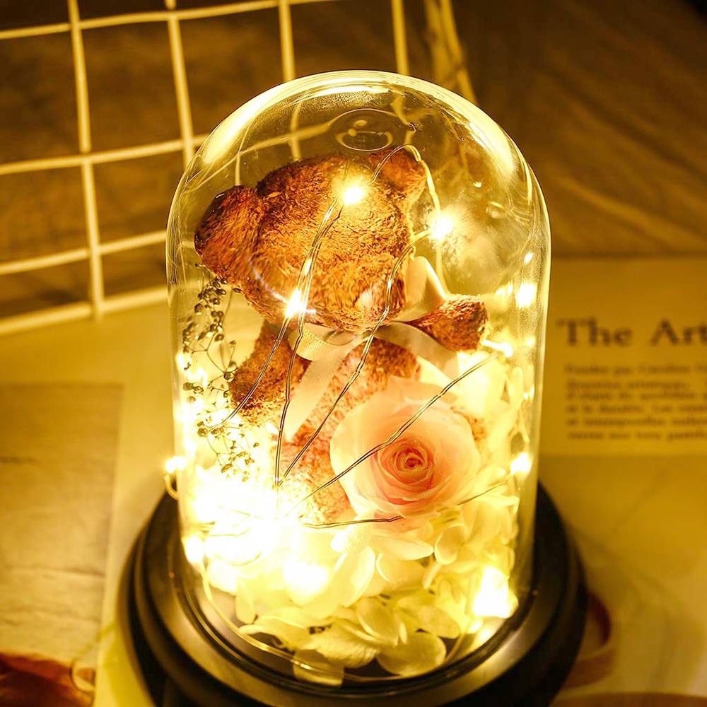 Galaxy Rose Artificial String Lights