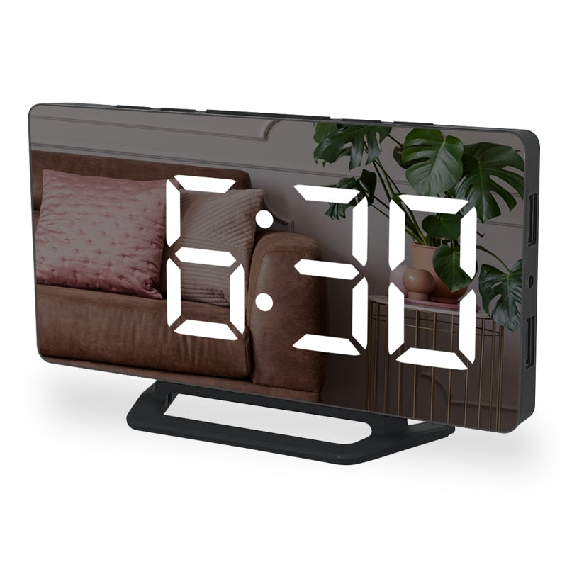 3D LED Digital Wall Clock